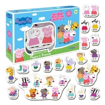 Набор магнитов Magdum Свинка Пеппа Друзья Пеппы (МЭ 5031-02) - Pampik - 2