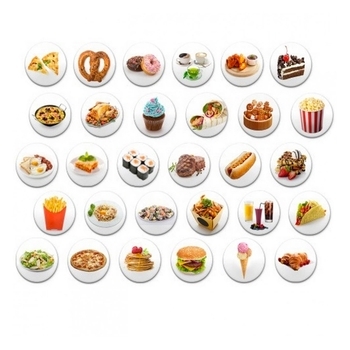 Набір магнітів Magdum Страви світу (ML4031-26 EN) - Pampik