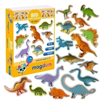 Магнітний набір Magdum Magnetic set Big dinosaurs (ML4031-06 EN) - Pampik - 3