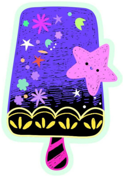 Набір для творчості 2в1 Avenir скретч-арт та гра-рибалка, Смачні десерти (CH211789) - Pampik - 7