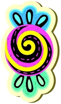 Набір для творчості 2в1 Avenir скретч-арт та гра-рибалка, Смачні десерти (CH211789) - Pampik - 6