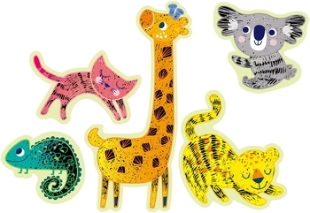 Набір для творчості Avenir скретч-арт Улюблені тварини, 1 рівень (CH211790) - Pampik - 4