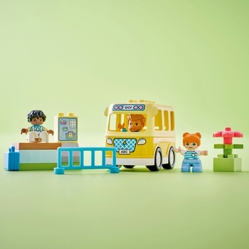 Конструктор LEGO DUPLO Поїздка автобусом, 16 деталей (10988) - Pampik - 6
