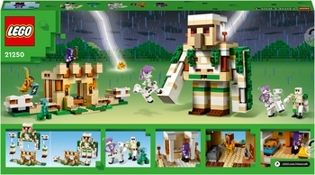 Конструктор LEGO Minecraft Фортеця Залізний голем, 868 деталей (21250) - Pampik - 2