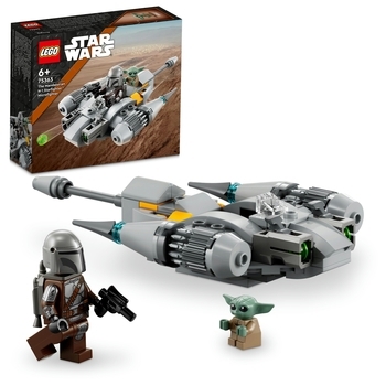 Конструктор LEGO Star Wars Мандалорський зірковий винищувач N-1, мікровинищувач, 88 деталей (75363) - Pampik - 2