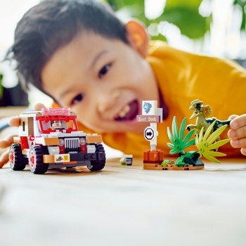 Конструктор LEGO Jurassic World Засада дилофозавра, 211 деталей (76958) - Pampik - 9