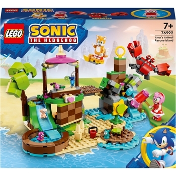 Конструктор LEGO Sonic the Hedgehog Острів Емі для порятунку тварин, 388 деталей (76992) - Pampik