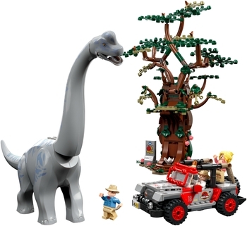 Конструктор LEGO Jurassic World Відкриття брахіозавра, 512 деталей (76960) - Pampik - 4