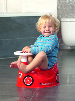 Горщик дитячий BIG з кермом та сигналом, червоний, 18 місяців (4004943568012) - Pampik - 12