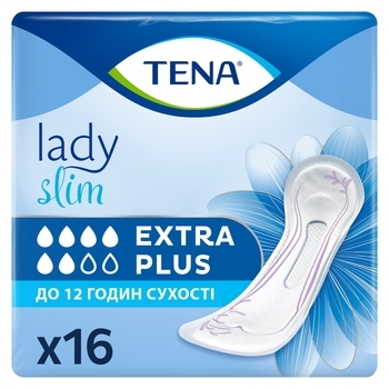Урологічні прокладки Tena Lady Slim Extra Plus, 16 шт. - Pampik