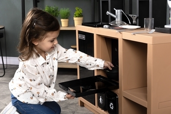 Інтерактивна кухня Smoby Лофт з кавоваркою, аксесуарами та звуковим ефектом (312600) - Pampik - 21