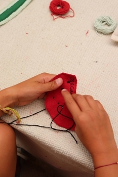 Набор для творчества Oli&Carol Сделай сам, Арбуз Уолли (DIY-WALLY-WATERMELON) - Pampik - 6