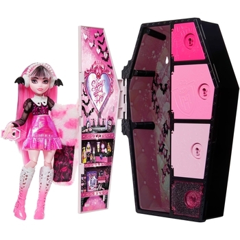 Колекційна лялька набір Monster High "Жах-секрети Дракулори" серії "Відпадний стиль" (HNF73) - Pampik