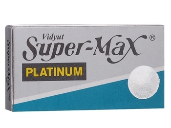 Двухсторонние лезвия Super-Max Platinum - Pampik