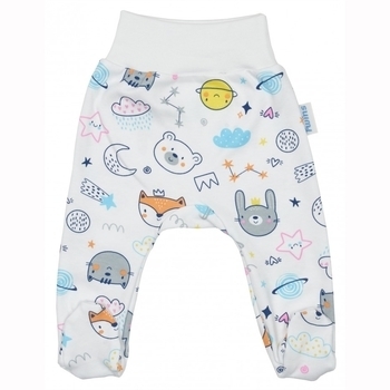 Повзунки Twins, інтерлок, р.62, print, білий з принтом (W-150-TI-62-20) - Pampik