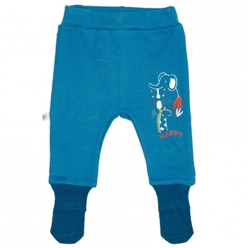 Повзунки Caramel, інтерлок, р.50-56, turkus, бірюзовий (APE8213TURQ-56) - Pampik