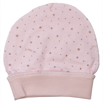 Шапочка Twins для новородженных, интерлок, 0-3 мес., pink, розовый (W125-ШT-08) - Pampik