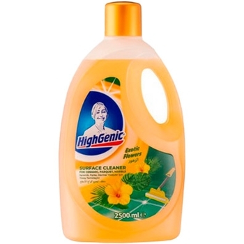 Засіб для поверхонь та підлог HighGenic з екзотичними квітами, 2500 мл - Pampik