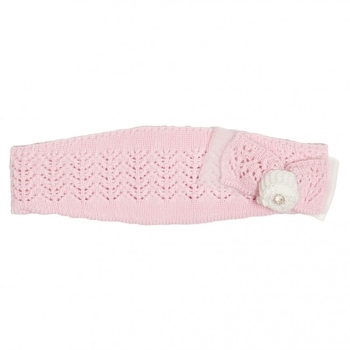 Пов'язка на голову Caramel Leo Бантик, 0-12 міс., pink, рожевий (ST-1604-P) - Pampik