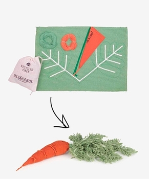 Набор для творчества Oli&Carol Сделай сам, Морковь Кети (DIY-CATHY-THE-CARROT) - Pampik - 2