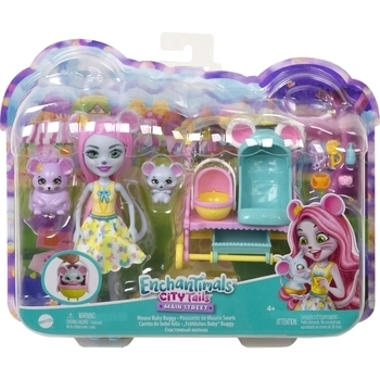 Ігровий набір Enchantimals Сім'я Мишеняти Маурії (HKR57) - Pampik - 5