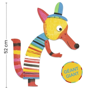 Набор для раскрашивания Djeco Семейка лисиц - Pampik - 3