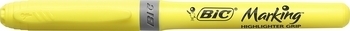 Текстовиділювач Bic Grip, жовтий, 1 шт. - Pampik - 2
