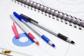 Ручка шариковая Bic Round Stic Exact, синий, 6+2 шт. - Pampik - 2