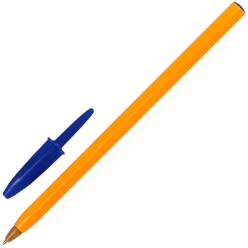 Ручка кулькова Bic Orange, синій, 1 шт. - Pampik