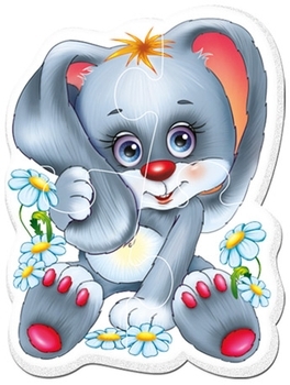 Бебі пазли на магніті Vladi Toys Малюк зможе Лісові жителі, 9 елементів (VT3208-17) - Pampik - 3