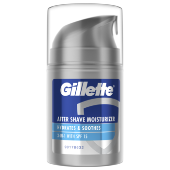 Бальзам після гоління Gillette 3в1 Hydrates & Soothes SPF+15, 50 мл - Pampik - 2