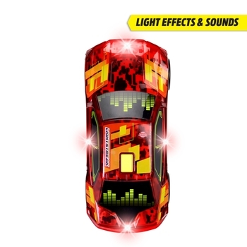 Автомобіль Dickie Toys Швидкісний біт, зі звуком та світлом, 20 см, червоний (3763010) - Pampik - 3