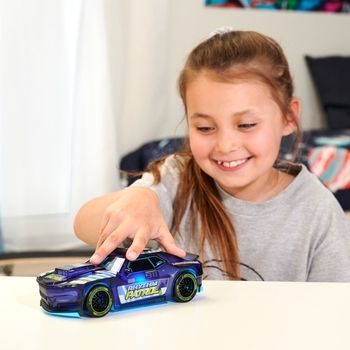 Поліцейська машина Dickie Toys Поліцейський ритм, зі звуком та світлом, 20 см, синій (3763008) - Pampik - 7