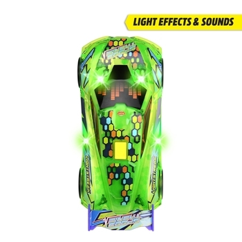 Автомобіль Dickie Toys Швидкісний ритм, зі звуком та світлом, 20 см, салатовий (3763009) - Pampik - 4