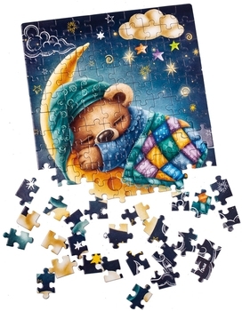 Пазли De.tail Милий ведмедик, 120 елементів (DT100-05) - Pampik - 3