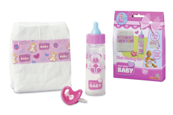 Набір аксесуарів Simba для пупса NBB, 3 шт.(5562487) - Pampik - 2