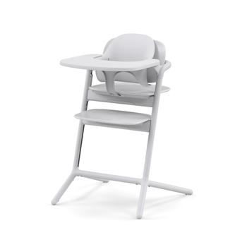 Стільчик для годування Cybex Lemo 3в1 All White, білий (521004821) - Pampik - 2