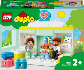 Конструктор LEGO DUPLO Town Похід до лікаря, 34 деталі (10968) - Pampik