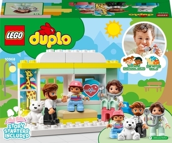 Конструктор LEGO DUPLO Town Похід до лікаря, 34 деталі (10968) - Pampik - 3