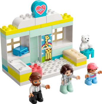 Конструктор LEGO DUPLO Town Похід до лікаря, 34 деталі (10968) - Pampik - 4