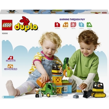 Конструктор LEGO DUPLO Будівельний майданчик, 61 деталь (10990) - Pampik - 3