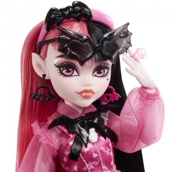 Лялька Mattel Monster High Монстро-класика Дракулора, 28 см (HHK51) - Pampik - 7