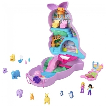 Ігровий набір Polly Pocket "Веселі пригоди з кенгуру" (HKV50) - Pampik - 3