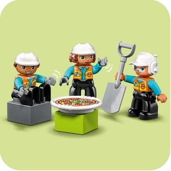 Конструктор LEGO DUPLO Будівельний майданчик, 61 деталь (10990) - Pampik - 6