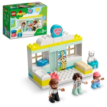 Конструктор LEGO DUPLO Town Похід до лікаря, 34 деталі (10968) - Pampik - 2