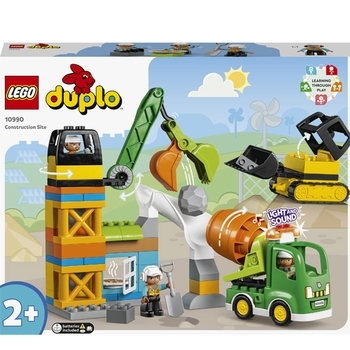 Конструктор LEGO DUPLO Будівельний майданчик, 61 деталь (10990) - Pampik