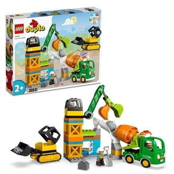 Конструктор LEGO DUPLO Будівельний майданчик, 61 деталь (10990) - Pampik - 2