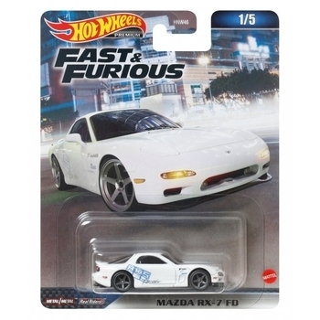 Колекційна модель Hot Wheels машинки Mazda RX-7 FD серії "Форсаж", 1:64 (HNW46/HKD22) - Pampik - 3