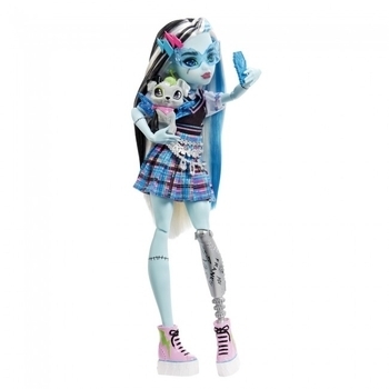 Лялька Mattel Monster High Монстро-класика Френкі, 27 см (HHK53) - Pampik - 4