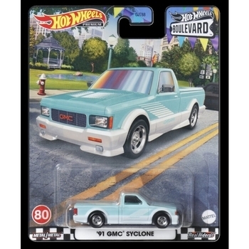 Колекційна модель Hot Wheels машинки 91 GMC Syclone серії "Преміальні автівки", 1:64 (GJT68/HKF24) - Pampik - 6